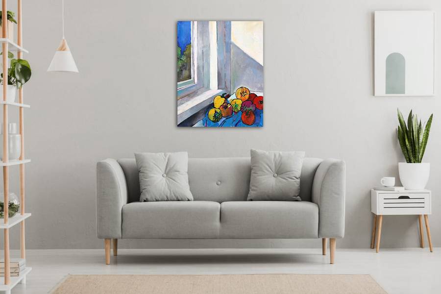 Peppers Impressionistic Painting Artem Andreichuk - Subjektiv.art
