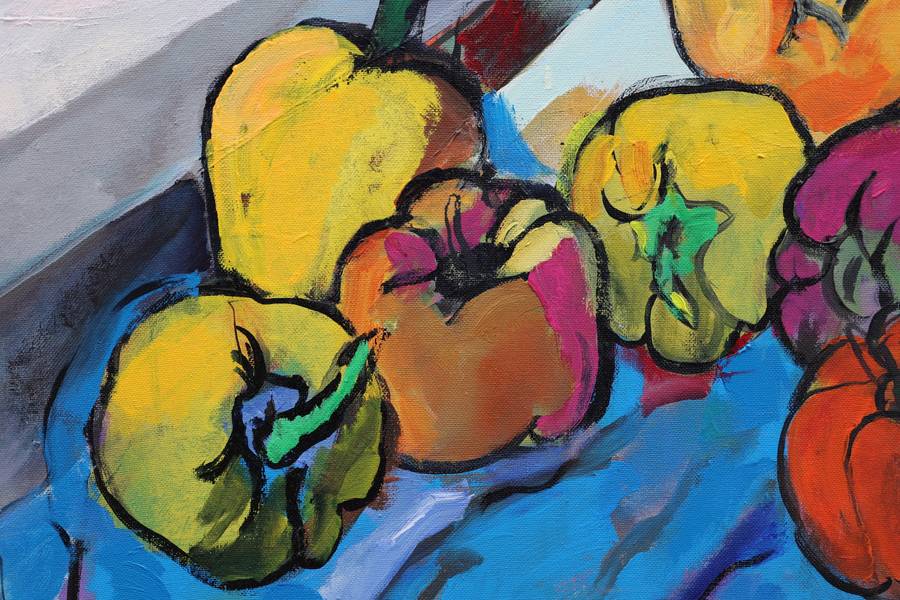 Peppers Impressionistic Painting Artem Andreichuk - Subjektiv.art