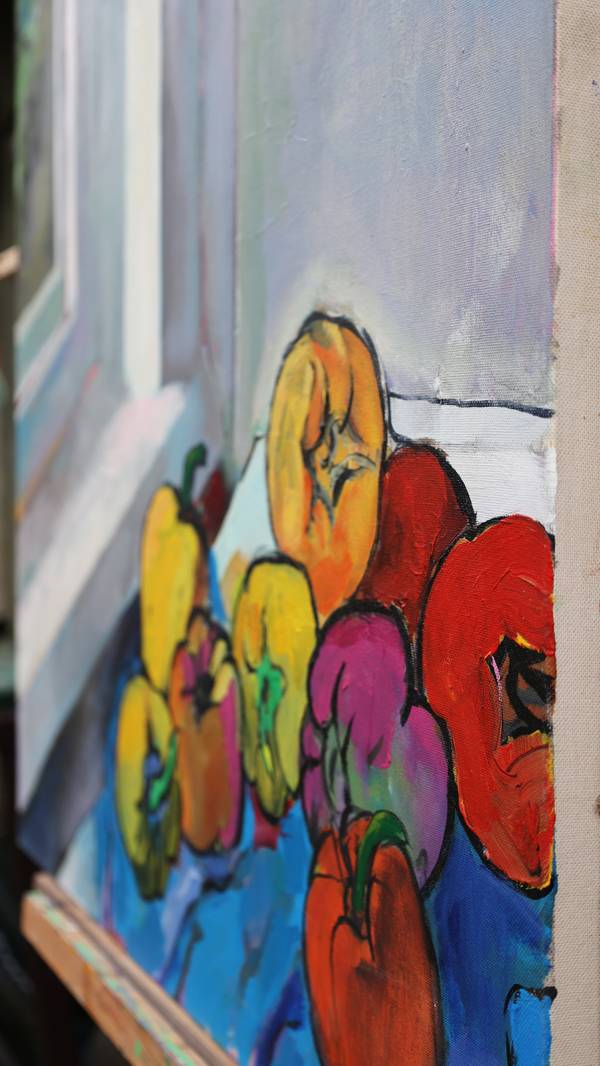 Peppers Impressionistic Painting Artem Andreichuk - Subjektiv.art