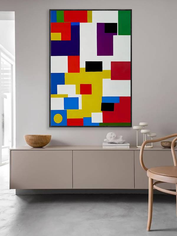 Сolor Composition 97 Unspecified Painting Volodymyr Ivanchuk - Subjektiv.art