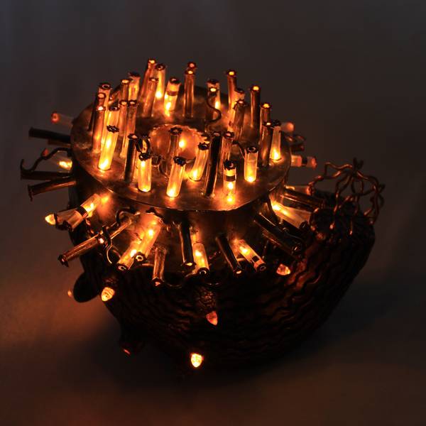 Sunflower Abstract Sculpture Tanbelia artist - Subjektiv.art