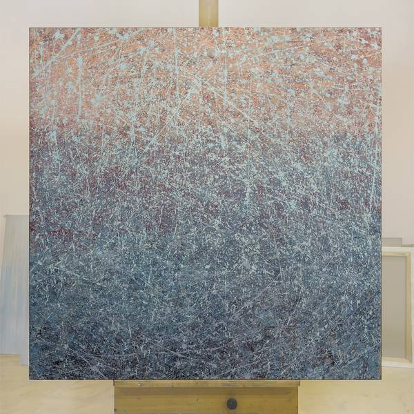 "Peaks and Depths" Modern Painting Volodymyr Mamchur - Subjektiv.art