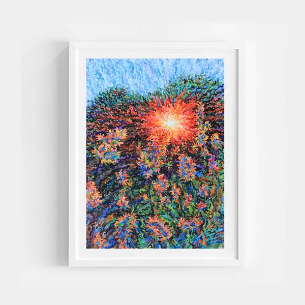 Dactylis Impressionistic Painting Tanbelia artist - Subjektiv.art
