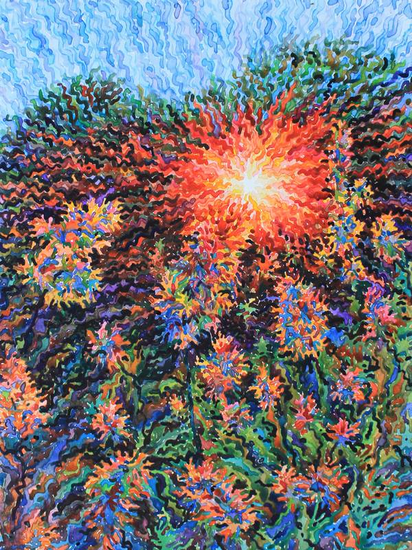 Dactylis Impressionistic Painting Tanbelia artist - Subjektiv.art