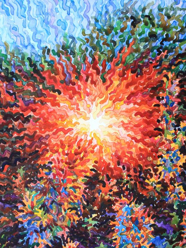 Dactylis Impressionistic Painting Tanbelia artist - Subjektiv.art