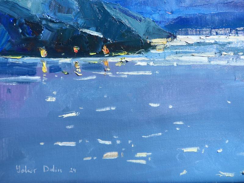 " Quiet evening " Fine Art Painting Yehor Dulin - Subjektiv.art