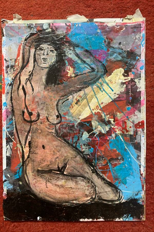 Nude Organic Painting unai anton - Subjektiv.art