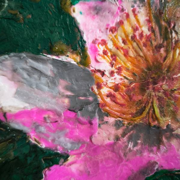 Flower #1 Collage Mixed media Dmitry Ulyanov - Subjektiv.art