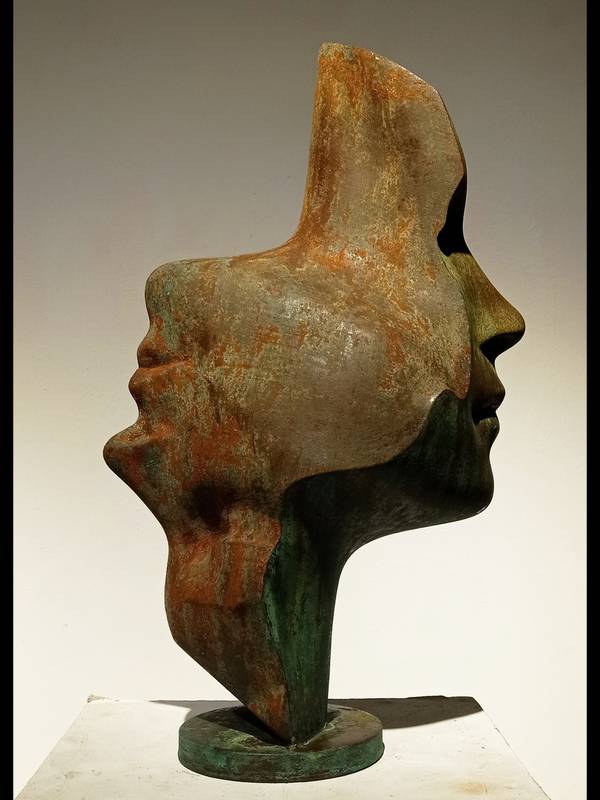 The opposite of calm Modern Sculpture Eugen Stein - Subjektiv.art