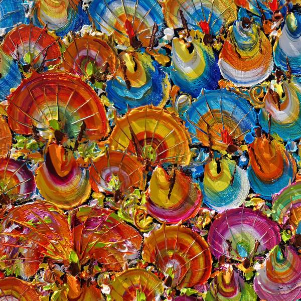 Samba Samba minha Gente! Fine Art Painting Christine Drummond - Subjektiv.art