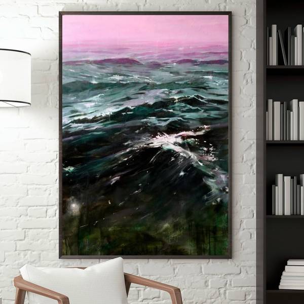 Aqua est fons vitae Fine Art Painting Eduard Potapenkov - Subjektiv.art