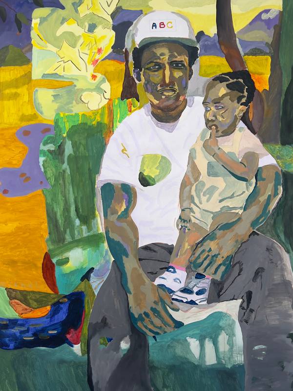 Moment Expressive and gestural Painting Misha Piskur - Subjektiv.art