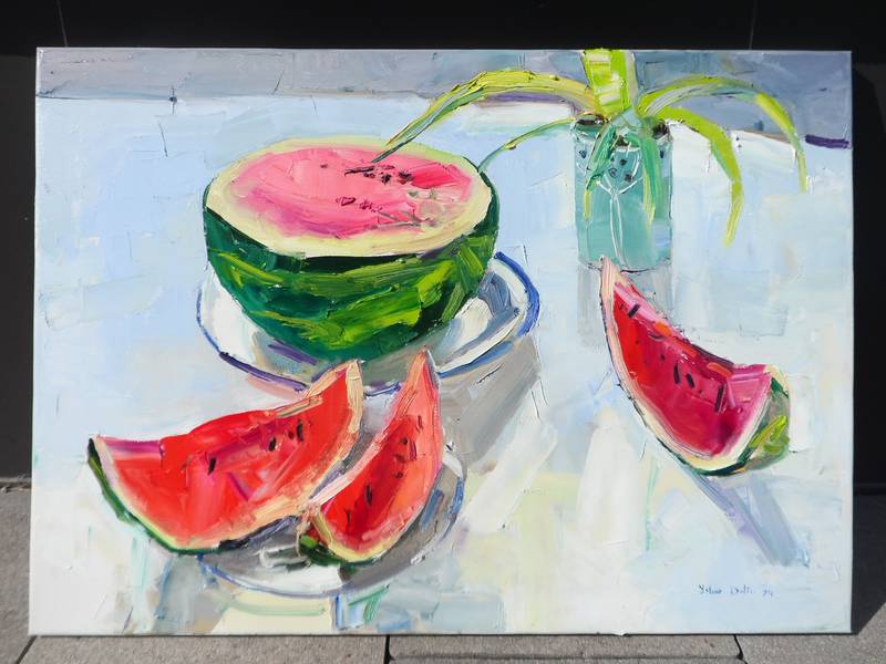 " Summer " Impressionistic Painting Yehor Dulin - Subjektiv.art