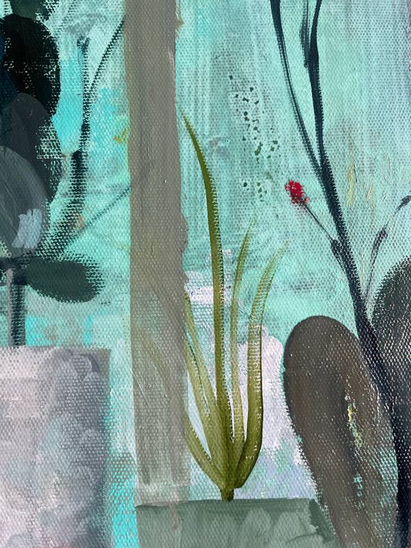 Three orchids Abstract Painting Igor Selemenev - Subjektiv.art