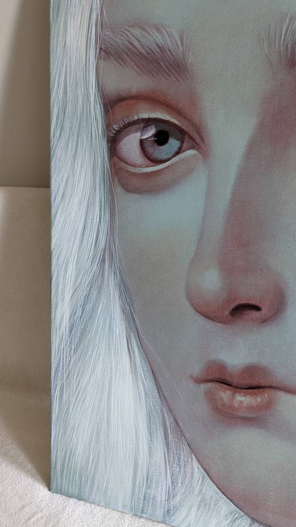 Portrait Modern Painting Alina Anokhina - Subjektiv.art
