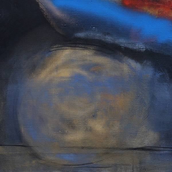 Gold, Black and Blue  Abstract Painting Artem Andreichuk - Subjektiv.art