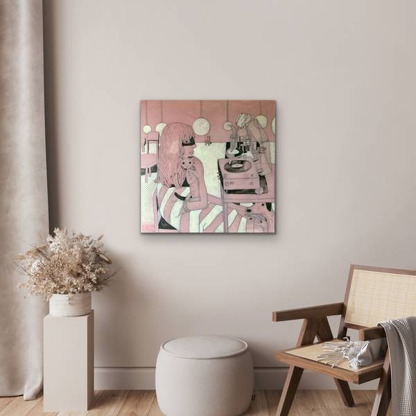 Holiday Mood Fine Art Painting Anna Bulkina - Subjektiv.art