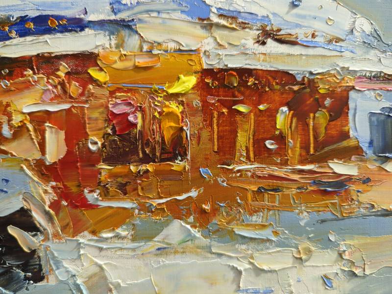 "Christmas Eve" Fine Art Painting Yehor Dulin - Subjektiv.art