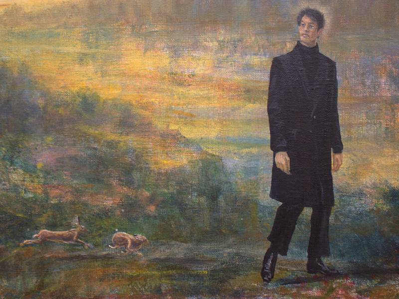 L'apparition Surrealistic Painting francois page - Subjektiv.art