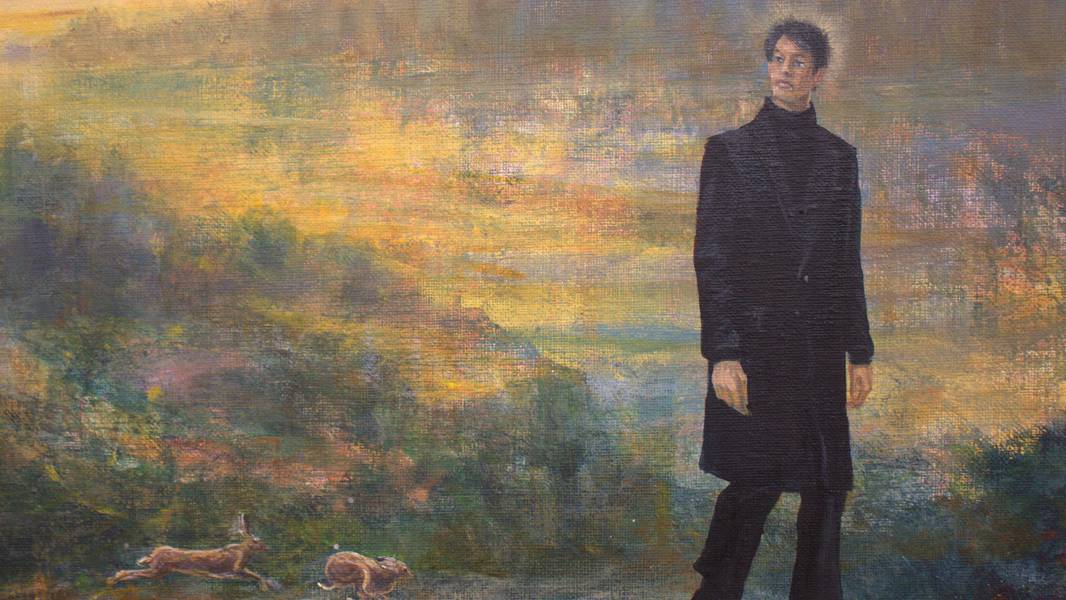 L'apparition Surrealistic Painting francois page - Subjektiv.art