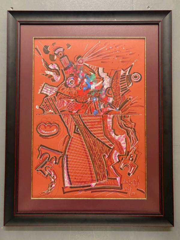 Phantoms Series Abstract Painting Private Profile - Subjektiv.art