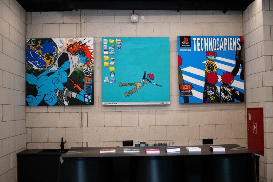 Technosapiens Unspecified Painting Sestry Feldman - Subjektiv.art