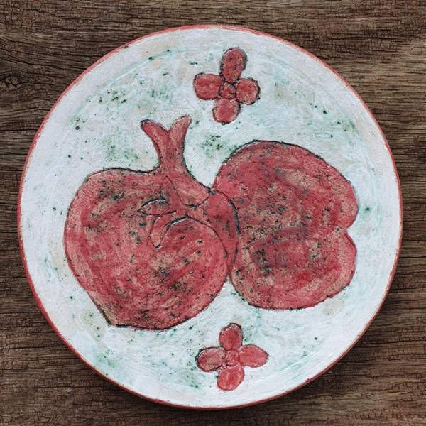Plate Fine Art Ceramic David Sharashydze - Subjektiv.art