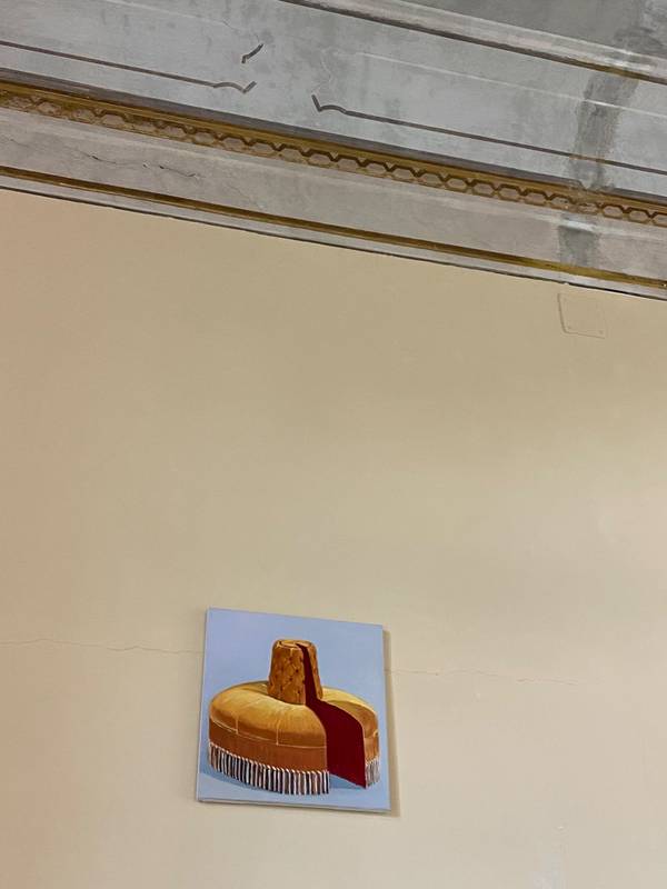 Couch Surrealistic Painting Darina Smolkina - Subjektiv.art