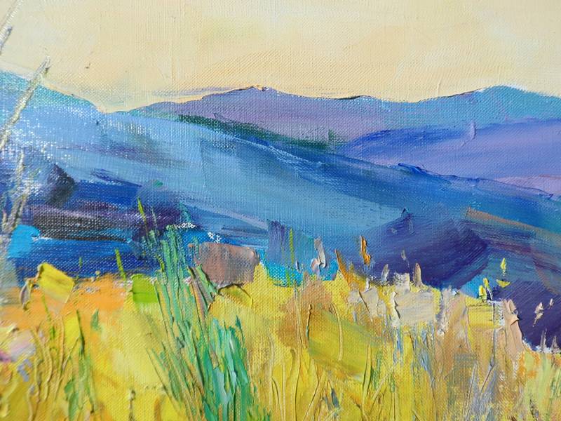 Herbs of New Zealand Impressionistic Painting Yehor Dulin - Subjektiv.art