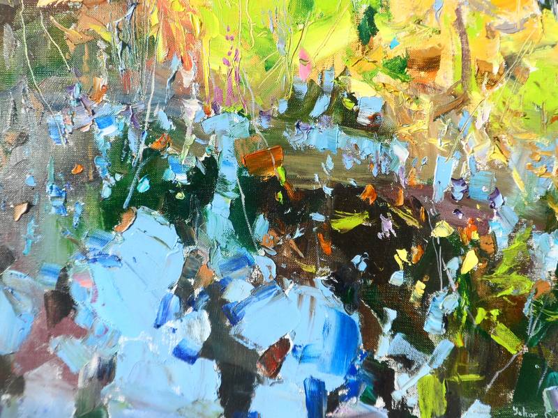Herbs of New Zealand Impressionistic Painting Yehor Dulin - Subjektiv.art