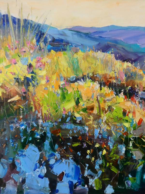 Herbs of New Zealand Impressionistic Painting Yehor Dulin - Subjektiv.art