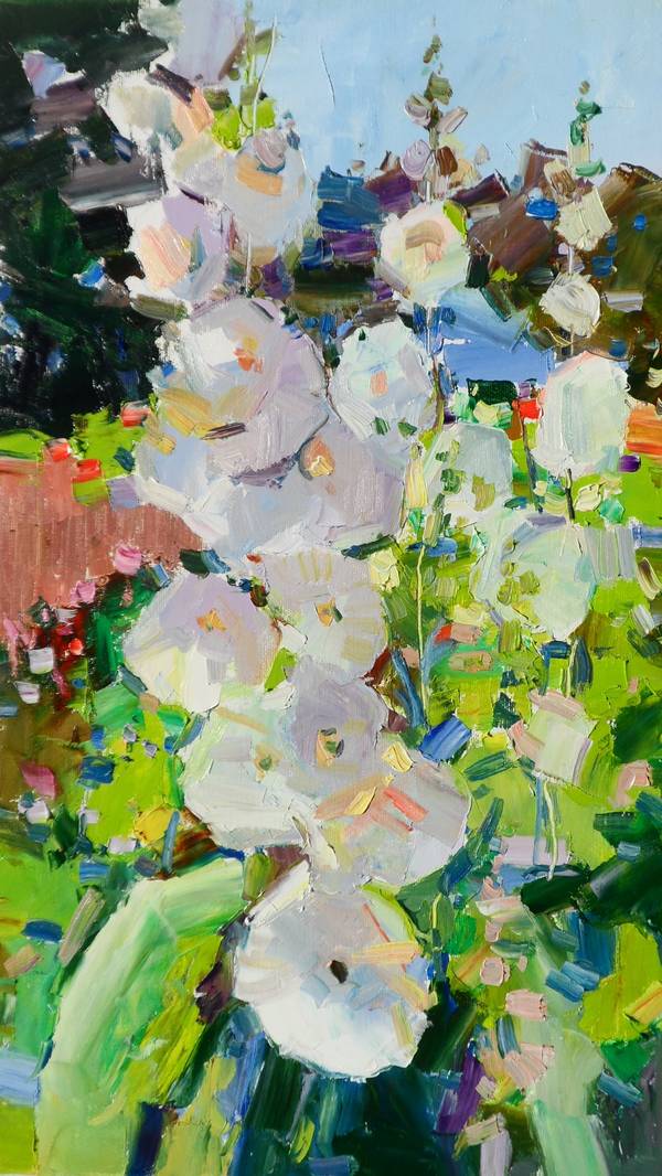 Mallows Impressionistic Painting Yehor Dulin - Subjektiv.art