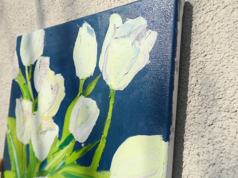 Tulips Fine Art Painting Yehor Dulin - Subjektiv.art