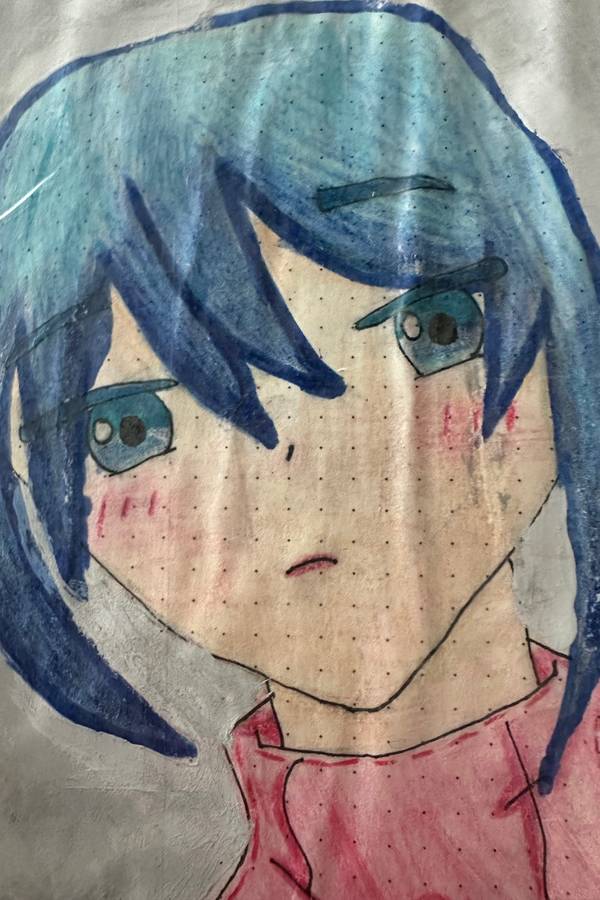 The Anime Street Art Drawing inna buzikova - Subjektiv.art