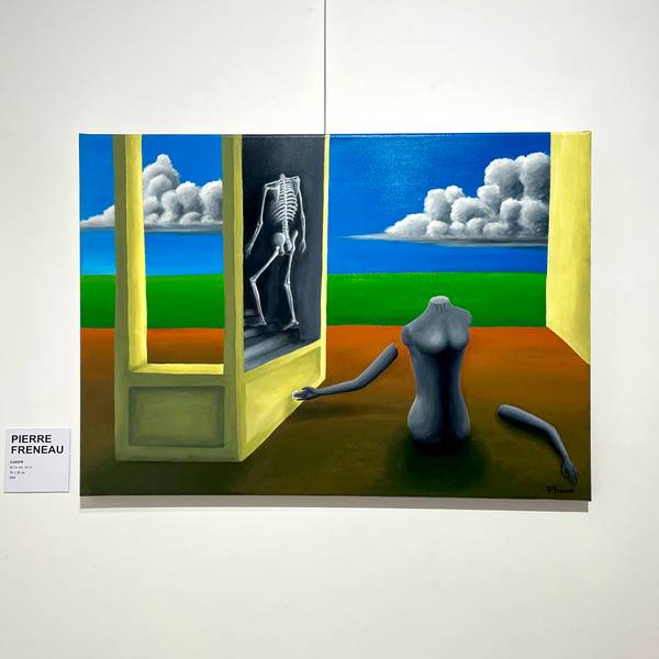 Luxure Surrealistic Painting Pierre Freneau - Subjektiv.art