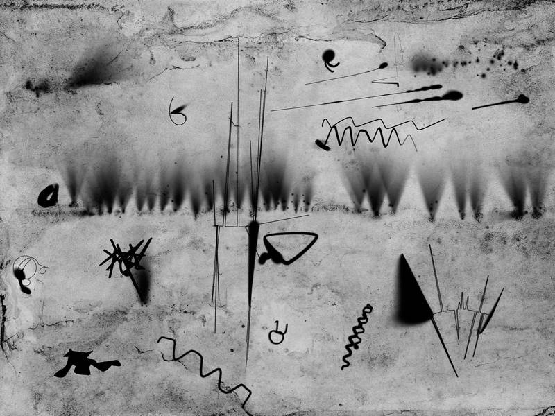 Without addresses #1 Abstract Mixed media Andrii Pidlisnyi - Subjektiv.art