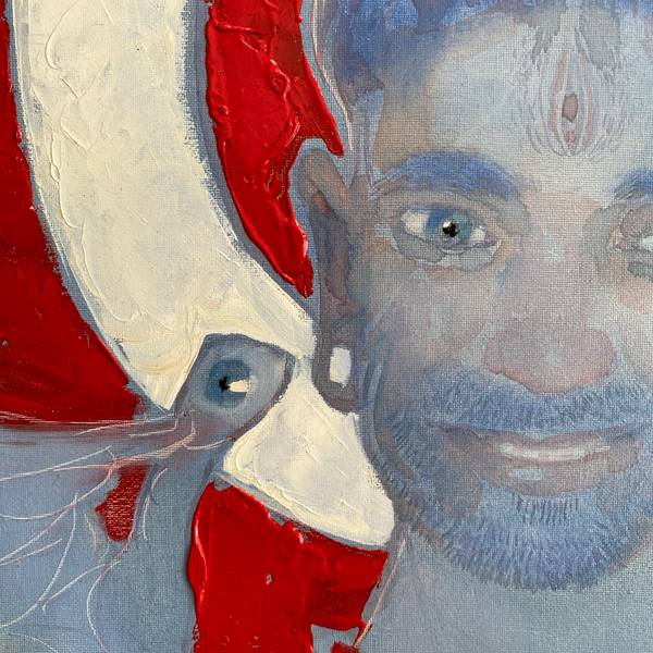 My favourite eye Fine Art Painting Myroslava Perevalska - Subjektiv.art