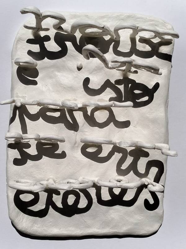 Trouxe isto para te entreteres (para o Francisco), 2025 Fine Art Ceramic Beatriz Manteigas - Subjektiv.art
