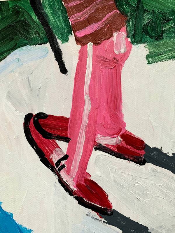 "I've never skied" Unspecified Painting Sara Gonçalves - Subjektiv.art