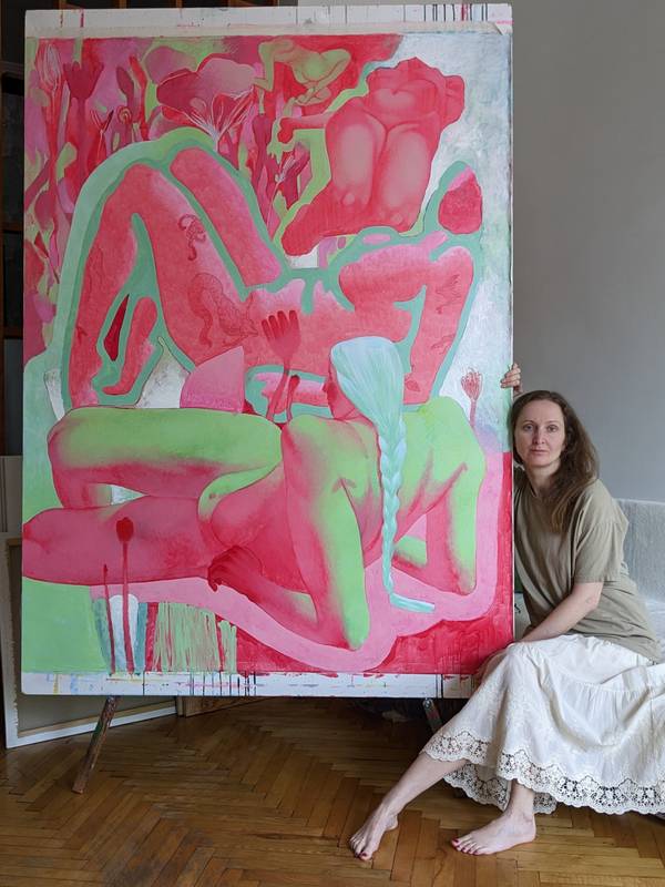 Rustle Fine Art Painting Alina Anokhina - Subjektiv.art