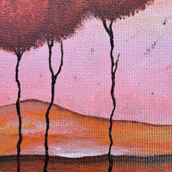 Nature Abstract Painting Raluca Cretu - Subjektiv.art