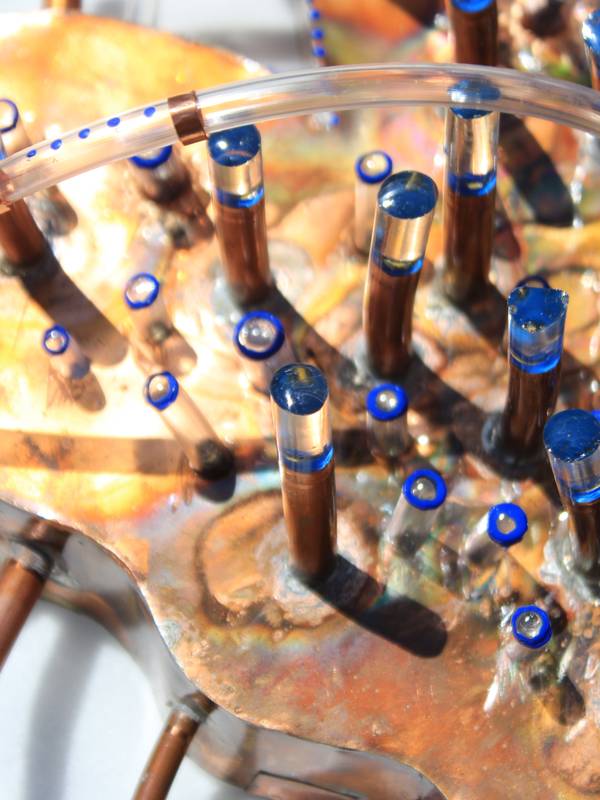 The weed Abstract Sculpture Tanbelia artist - Subjektiv.art