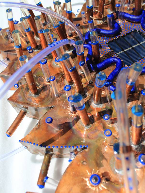 The weed Abstract Sculpture Tanbelia artist - Subjektiv.art