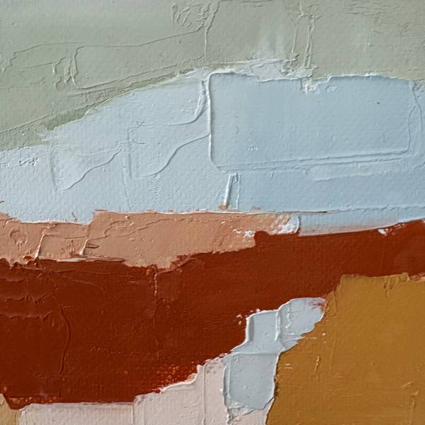 Entre ciel et terre 3 Abstract Painting sandrine HIRSON - Subjektiv.art