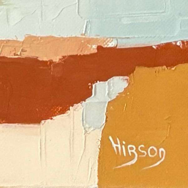 Entre ciel et terre 3 Abstract Painting sandrine HIRSON - Subjektiv.art