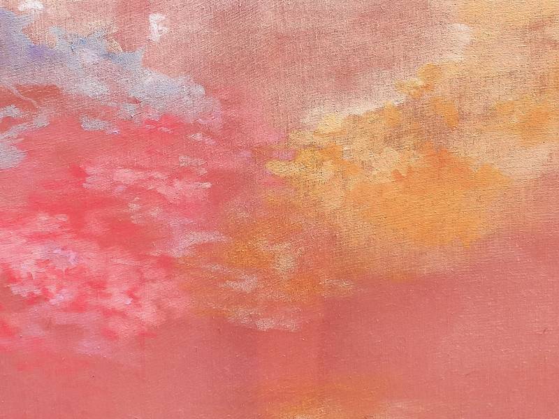 antes de eles irem embora, já não sei se foram dois ou três // before they left, I lost count perhaps two, perhaps three Abstract Painting sofia martins - Subjektiv.art