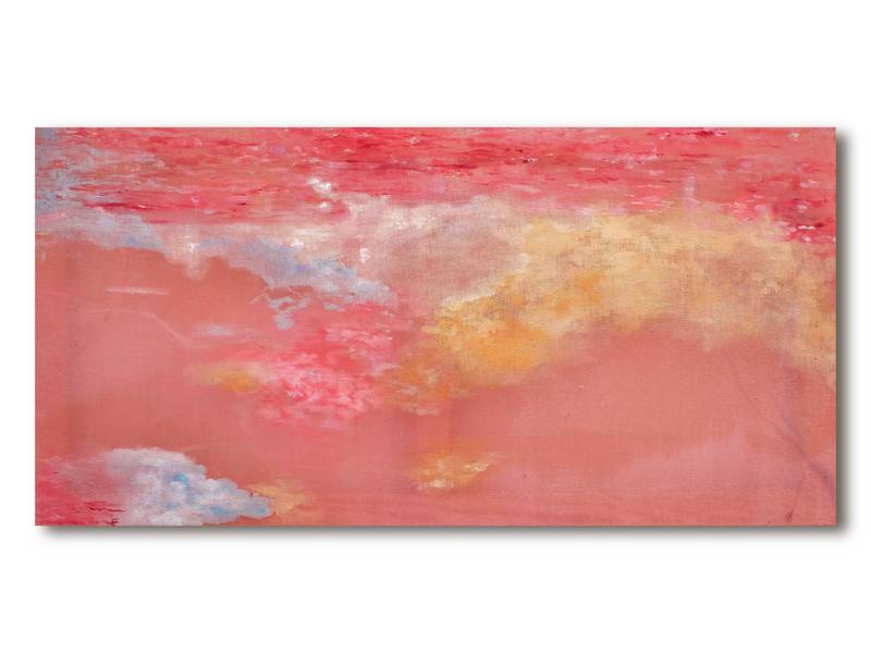 antes de eles irem embora, já não sei se foram dois ou três // before they left, I lost count perhaps two, perhaps three Abstract Painting sofia martins - Subjektiv.art