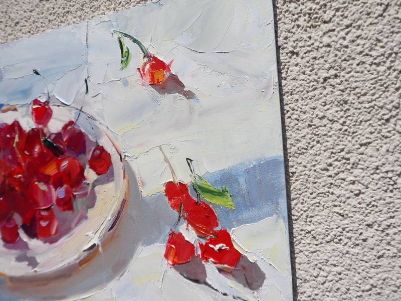 " Cherry " Fine Art Painting Yehor Dulin - Subjektiv.art