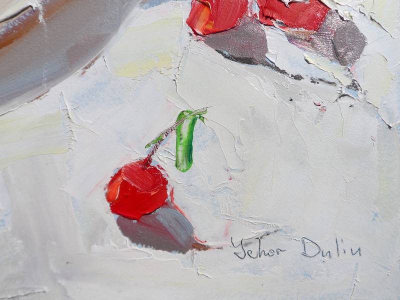 " Cherry " Fine Art Painting Yehor Dulin - Subjektiv.art
