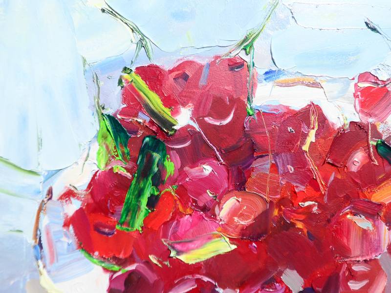 " Cherry " Fine Art Painting Yehor Dulin - Subjektiv.art